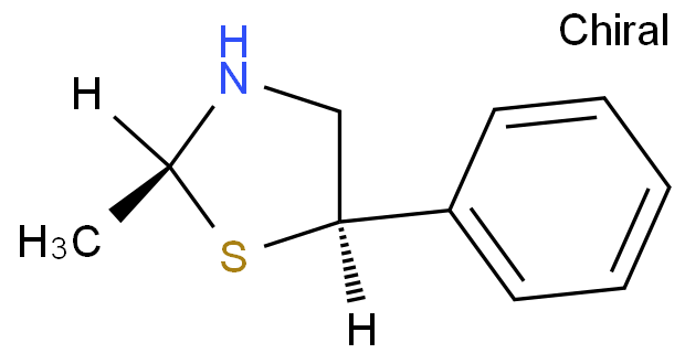 (2S,5R)-2-methyl-5-phenylthiazolidine