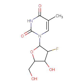 2'-氟-5-甲基阿拉伯糖基尿嘧啶 CAS 号:69256-17-3 科研实验 优势供应