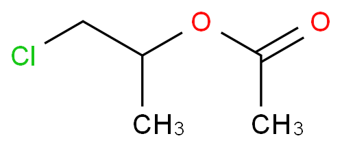 2-Propanol, 1-chloro-,2-acetate structural formula image