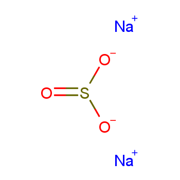 Sodium sulfite structure