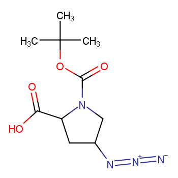 [Perfemiker]顺-4-叠氮基-N-叔丁氧羰基-L-脯氨酸,98