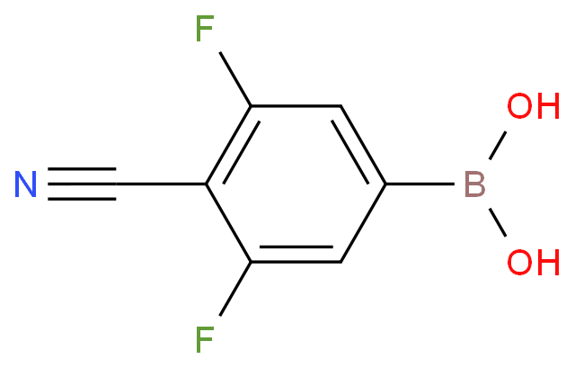 (4-氰基-3,5-二氟苯基)硼酸 CAS号:861710-03-4 科研产品 量大从优 高校及研究所 先发后付