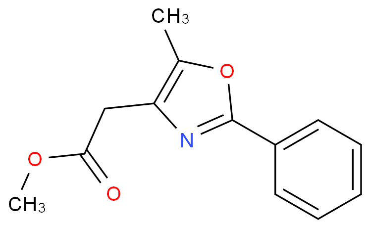 METHYL 2-(5-METHYL-2-PHENYL-1,3-OXAZOL-4-YL)ACETATE