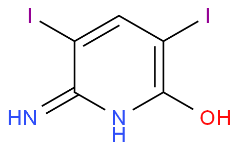 2-Amino-3,5-diiodo-6-hydroxypyridine hydrochloride