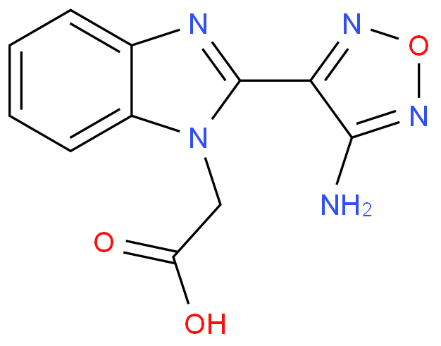 [2-(4-AMINO-FURAZAN-3-YL)-BENZOIMIDAZOL-1-YL]-ACETIC ACID