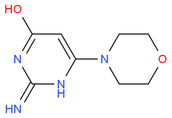2-AMINO-6-MORPHOLIN-4-YL-3 H-PYRIMIDIN-4-ONE