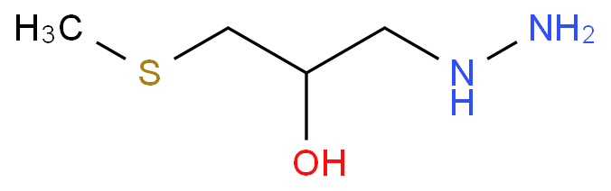 1-hydrazinyl-3-methylsulfanylpropan-2-ol