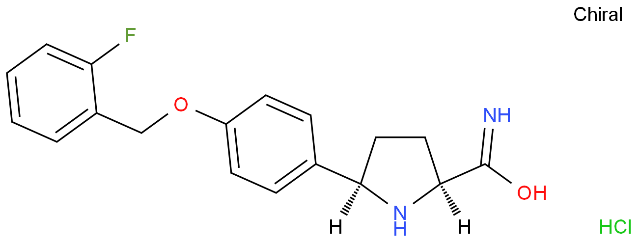(2S,5R)-5-(4-((2-氟苄基)氧基)苯基)吡咯烷-2-甲酰胺盐酸盐/934240-31-0