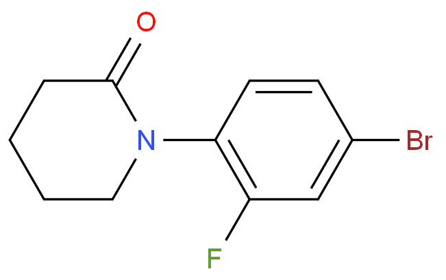 1-(4-BROMO-2-FLUORO-PHENYL)-PIPERIDIN-2-ONE