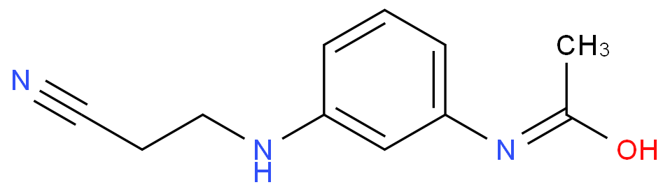 N-[3-[(2-氰乙基)氨基]苯乙酰胺