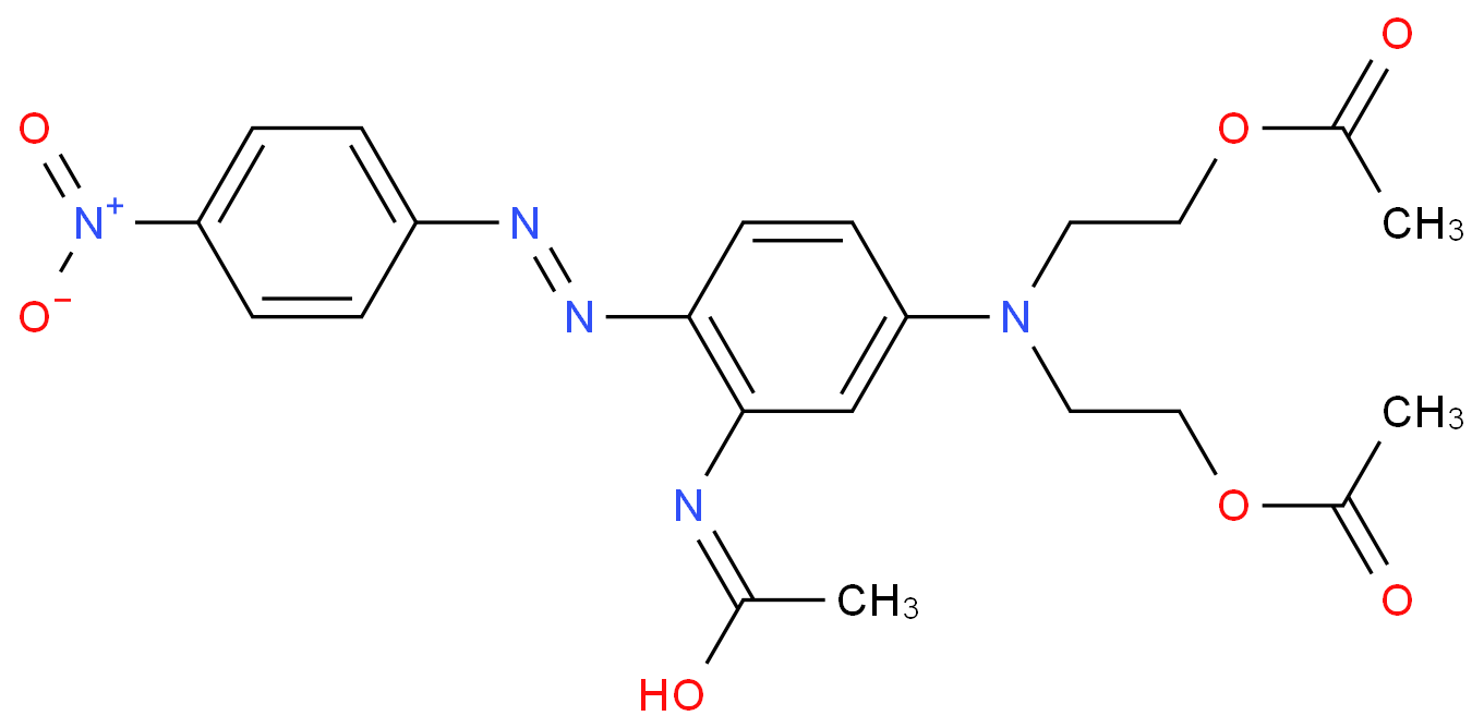 2,2'-[[3-acetamido-4-[(4-nitrophenyl)azo]phenyl]imino]diethyl diacetate