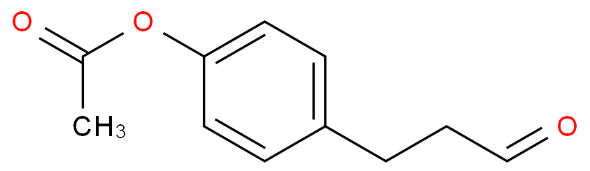 ACETIC ACID 4-(3-OXO-PROPYL)-PHENYL ESTER