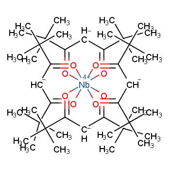 四(2,2,6,6-四甲基-3,5-庚烷二酸铌