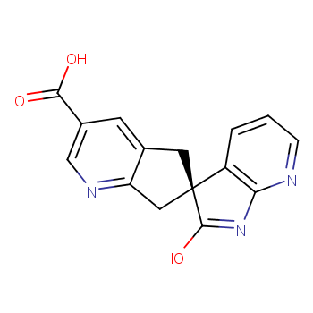 (S)-2'-oxo-1',2',5,7-tetrahydrospiro[cyclopenta[b]pyridine-6,3'-pyrrolo[2,3-b]pyridine]-3-carboxylic acid