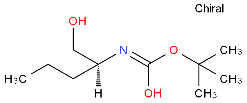 N-[(1S)-1-(羟基甲基)丁基]氨基甲酸叔丁酯，CAS号：116611-55-3 高校及研究所，先发后付，质量保证