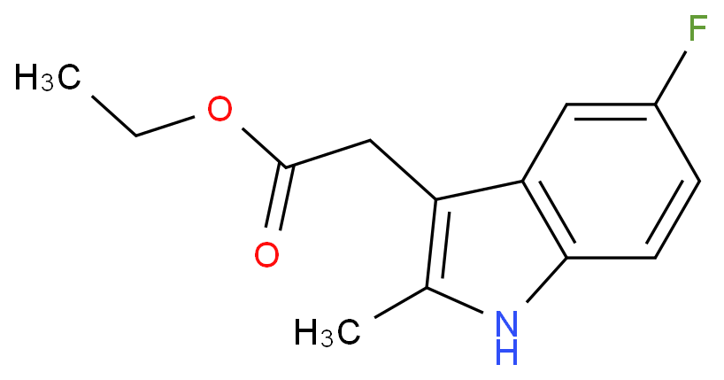 ETHYL (5-FLUORO-2-METHYL-1H-INDOL-3-YL)ACETATE