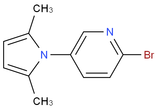 1-(2-bromopyridine-5-yl)-2,5-dimethyl-1H-pyrrole CAS号:638352-42-8 现货优势供应 科研产品