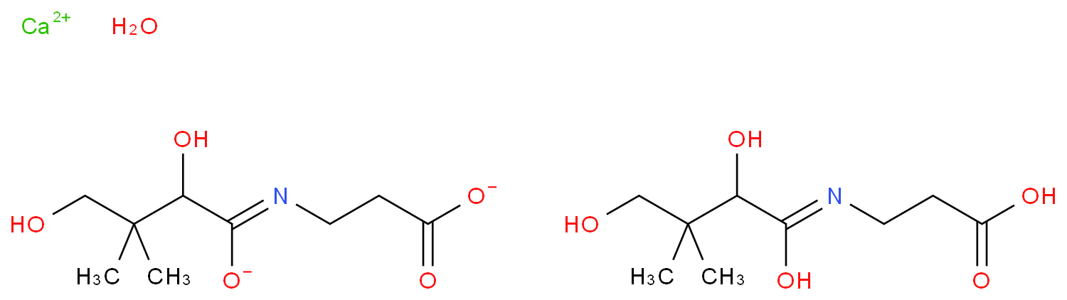 d-pantothenic acid calcium salt hydrate
