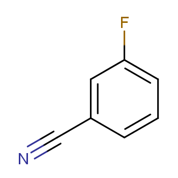 3-氟苯腈化学结构式