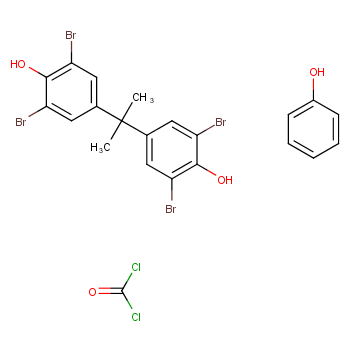 Phenoxy-terminated carbonate oligomer of Tetrabromobisphenol A  (D-52 /58)  