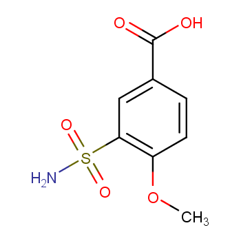 4-Methoxy-3-sulfamoyl-benzoic acid