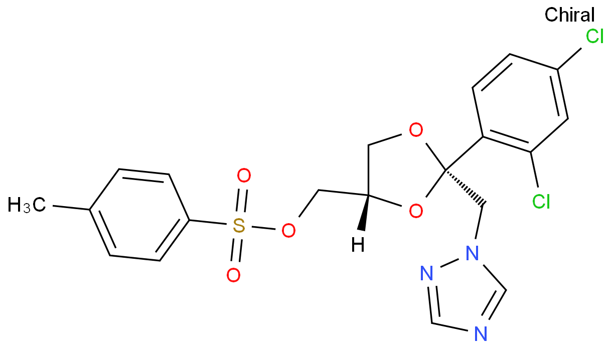 cis-[2-(2,4-Dichlorophenyl)-2-(1H-1,2,4-triazol-1-ylmethyl)-1,3-dioxolan-4-yl]methyl-p-toluenesulfonate