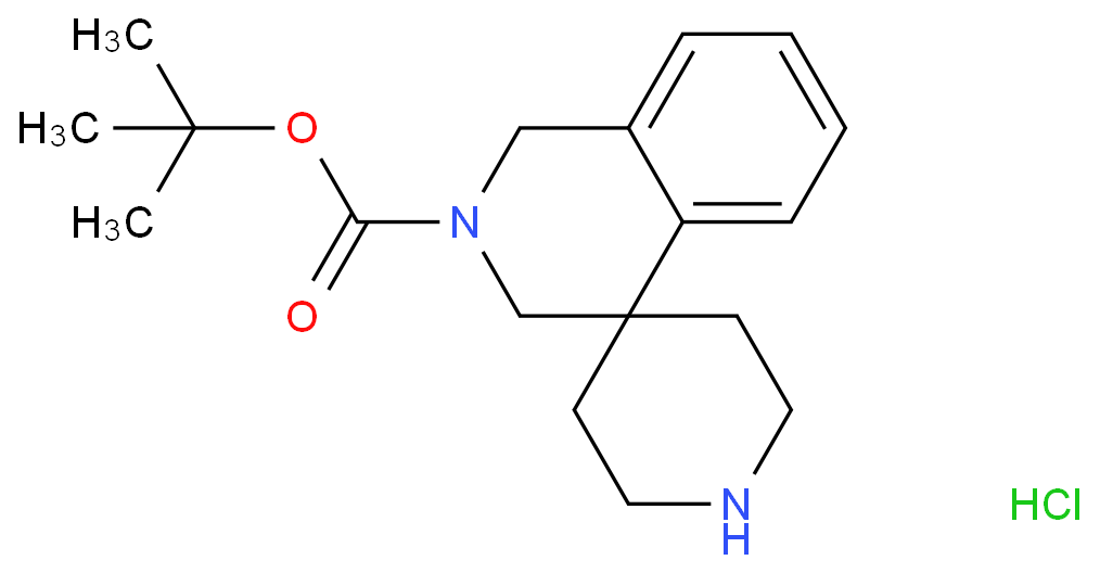 1H-螺[异喹啉-4,4'-哌啶]-2(3H)-甲酸叔丁酯盐酸盐/889139-52-0