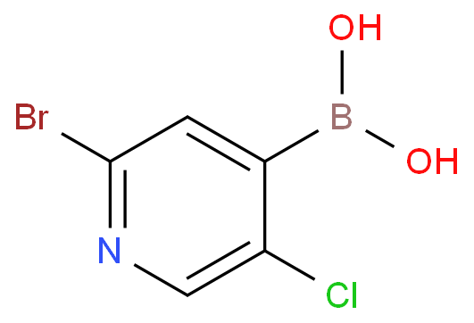 2-BroMo-5-chloropyridine-4-boronic acid  