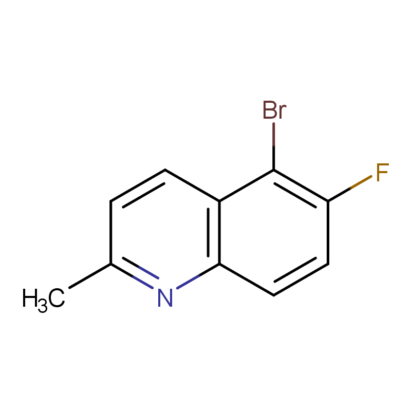 5-溴-6-氟-2-甲基喹啉 CAS号:80290-18-2科研及生产专用 高校及研究所支持货到付款