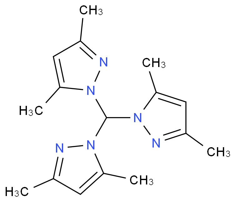 三(3,5-二甲基-1-吡唑基)甲烷 产品图片