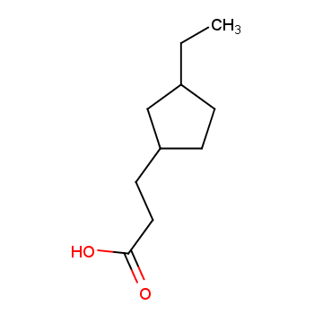 3-(3-ethylcyclopentyl)propanoic acid