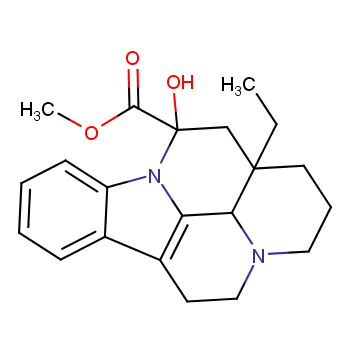 Methy(3α,16α)-14,15-dihydro-14β-hydroxy-eburnamenine-14-carboxylate  