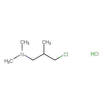  3-二甲氨基-2-甲基-1-氯丙烷盐酸盐