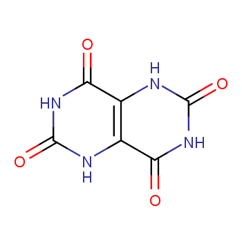 2,4,6,8-Tetrahydroxy-Pyrimido-(5,4D)Pyrimidine  
