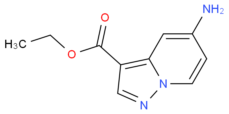 乙基 5-氨基吡唑并[1,5-A]吡啶-3-甲酸酯 2,2,2-三氟乙酸酯