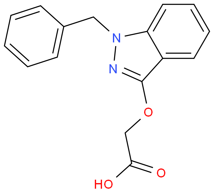 2-(1-苄基-1H-吲唑-3-基氧基)乙酸