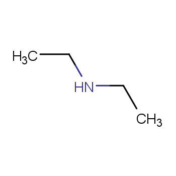 109-89-7 二乙胺 结构式图片