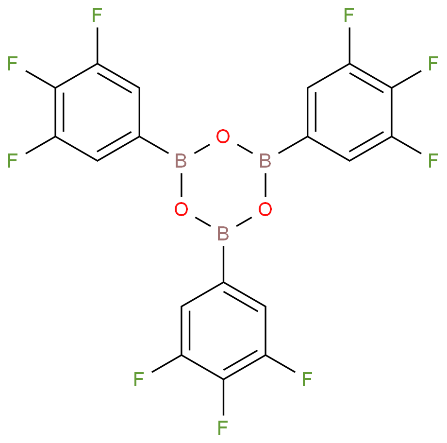 2,4,6-tris(3,4,5-trifluorophenyl)-1,3,5,2,4,6-trioxatriborinane