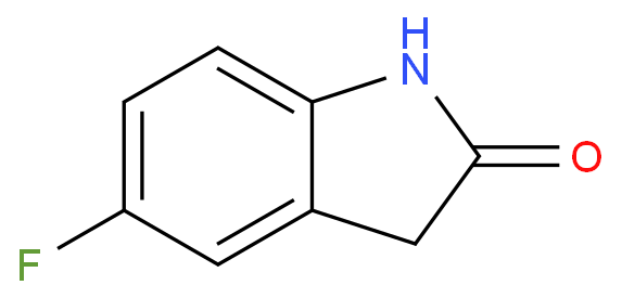 5-Fluoro-2-oxindole structure