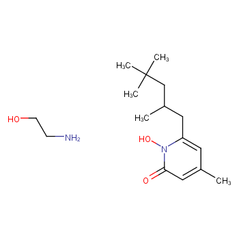 羟吡酮化学结构式