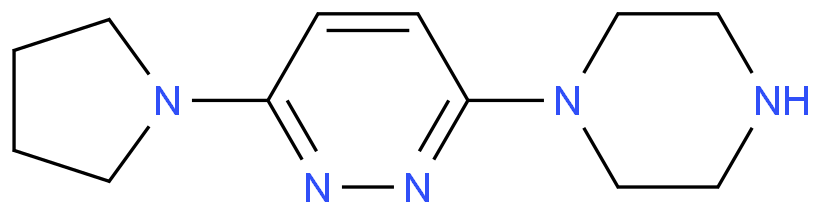 3-PIPERAZIN-1-YL-6-PYRROLIDIN-1-YL-PYRIDAZINE