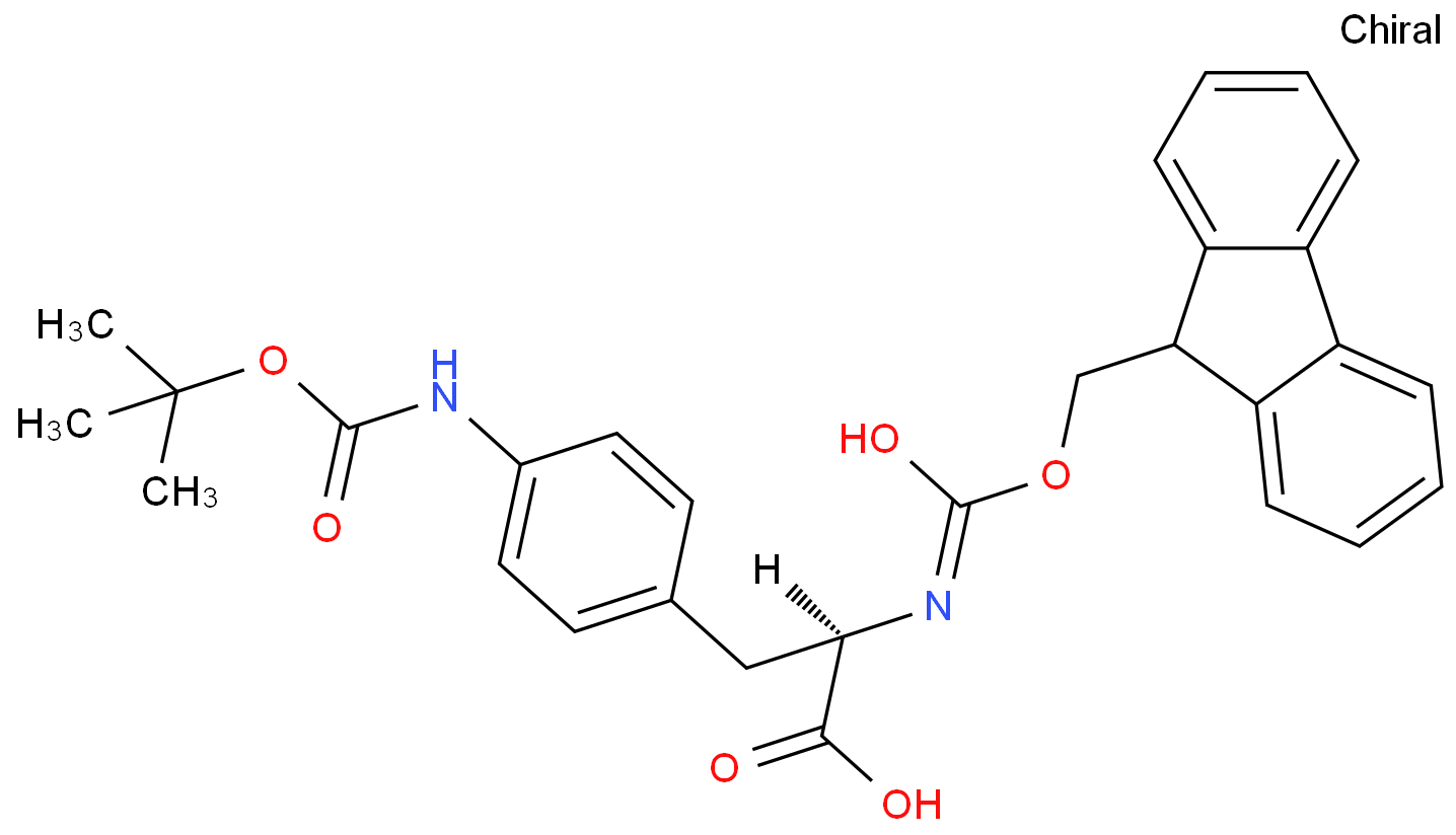 Fmoc-4-(Boc-氨基)-D-苯丙氨酸CAS号214750-77-3(现货供应/质量保证)