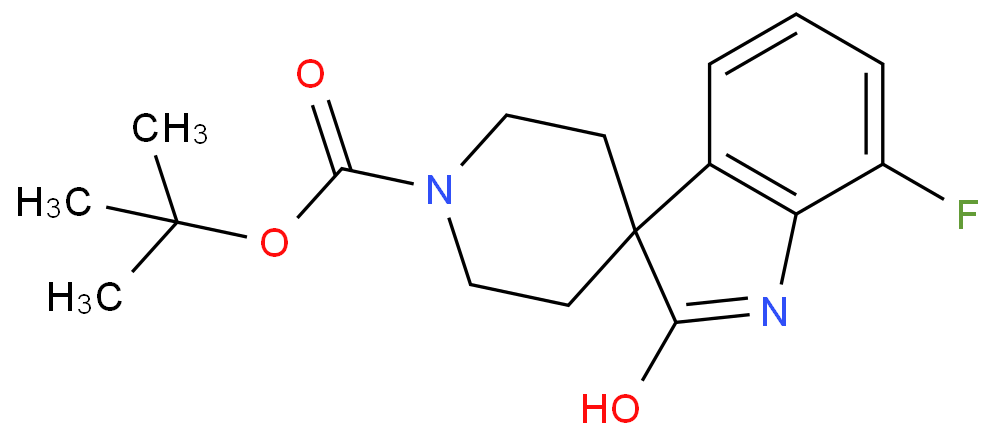 7-氟-2-氧代螺[吲哚啉-3,4'-哌啶]-1'-羧酸叔丁酯/1290626-82-2