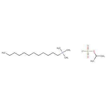 Dodecyltrimethylammonium isopropyl sulphate