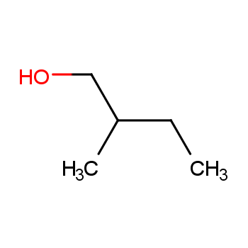 2-甲基丁醇化学结构式