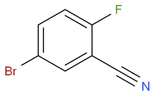 5-Bromo-2-fluorobenzonitrile structure