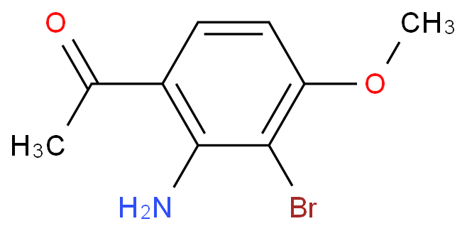 1-(2-amino-3-bromo-4-methoxyphenyl)ethanone  