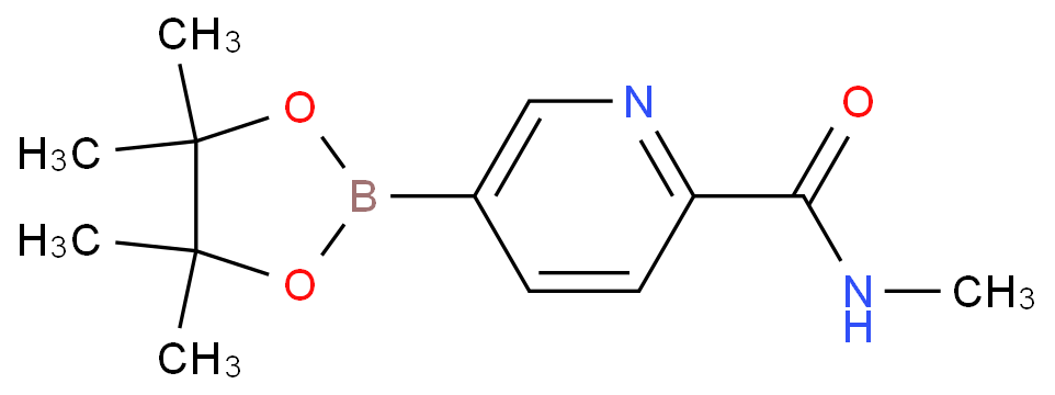 N-methyl-5-(4,4,5,5-tetramethyl-1,3,2-dioxaborolan-2-yl)pyridine-2-carboxamide