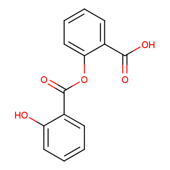 2-(2-hydroxybenzoyl)oxybenzoic acid