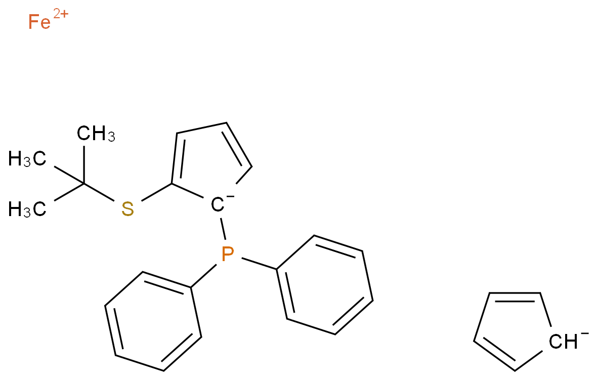 (1S)-1-(叔丁基硫代)-2-(二苯基膦)二茂铁CAS号503859-61-8;专业试剂/现货